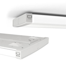 Wrap,  Narrow Body, 48In, 2000Lm/3000Lm/4000Lm, Curved Microprismatic Diffuser, Switchable Cct- 3000K,  4000K,  And 5000K- 80Cri, 0-10V Dimming, Multi-Volt