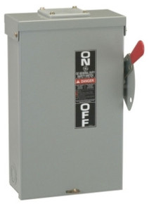 GE TGN3323R Safety Switches TGN 3P 100A 240V 50/60Hz 3Ph Non Fusible 3Wire NEMA 3R