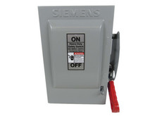 Siemens HNF361 Safety Switches HNF 3P 30A 600V 50/60Hz 3Ph Non Fusible 3Wire EA NEMA 1
