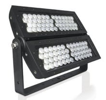 Color Kinetics eW Reach Powercore, 100-240V, 3000K LED, 5 Degree, Black - Special Order