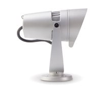 Color Kinetics iW Burst Compact Powercore, 100-240V, 2700-6500K LED, 8Deg., Gray, Yoke Mount, UL/CE