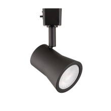 WAC Lighting Solo Style LED Track Light - 9 Watt - 870 Lumens - Color Temperature Selectable 27/30/35/40/50K - 120V - Black Finish - 3 Contact Halo Style
