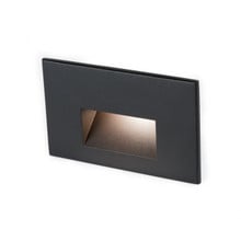 LEDme® 12V Horizontal Step and Wall Light 2700K Warm White in Black