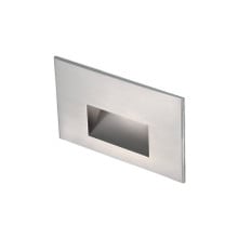 LEDme® 12V Horizontal Step and Wall Light 3000K Soft White in Stainless Steel