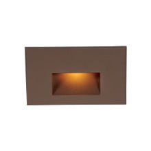 LEDme® 12V Horizontal Step and Wall Light Warm Amber in Bronze