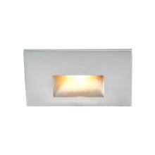 LEDme® 12V Horizontal Step and Wall Light Warm Amber in White