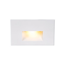LEDme® 12V Horizontal Step and Wall Light Warm Amber in Stainless Steel