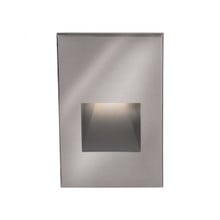 LEDme® 12V Vertical Step and Wall Light 3000K Soft White in Stainless Steel