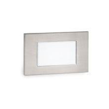 LED Low Voltage Diffused Step and Wall Light Amber in Stainless Steel