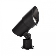 LED 120V Large Accent Light Adjustable Beam and Output 4000K in Black