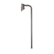 Mini Accent LED 12V Single Path Light 2700K in Bronze