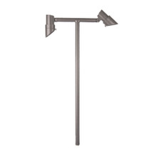Mini Accent LED 12V Double Path Light 3000K in Bronze