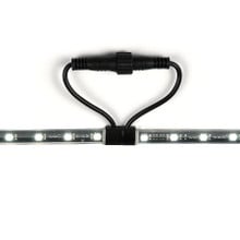 10ft LED 12V InvisiLED® Outdoor Tape Light 2700K Warm White in Black