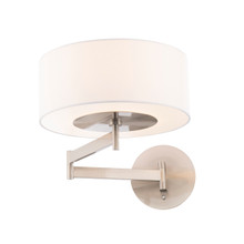 CHELSEA 23' LED Swing Arm 3000K in Brushed Nickel