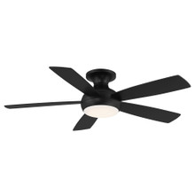 Odyssey Flush 52' in Matte Black With Luminaire