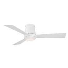 Hug 52' in Matte White With Luminaire
