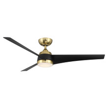 Sonoma in Soft Brass/Matte Black With Luminaire