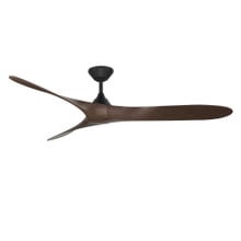 Malibu in Matte Black/Dark Walnut