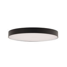 EDGELESS FLUSH MOUNT 8IN RND 5CCT BK