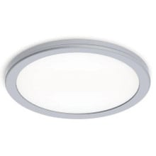 GEOS 10' LED Flush Mount Light 2700K in Titanium