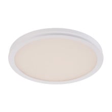 GEOS 10' LED Flush Mount Light 2700K in White