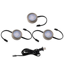 WAC LTD PUCK KIT 120V 27/30/35K in Brushed Nickel