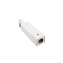 J Track 2-Circuit Live End BX Connector in White