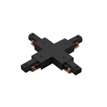 J Track 2-Circuit X Connector in Black