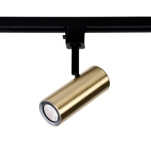 Silo X10 Track Head in Brushed Brass for L Track