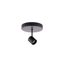 Stealth Silo 007 Adjustable Beam Monopoint Luminaire 3500K in Black