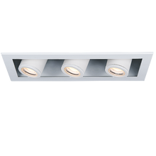 Silo Multiples 1 light Trimless IC 3500K in White White