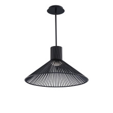 Cappe 21' LED Pendant Light 2700K in Black