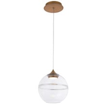BISTRO 14' LED Pendant Light 3000K in Aged Brass