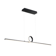 LOOPHOLE 52' LED Linear Pendant 3000K in Black