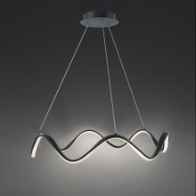Morae 30' LED Pendant Light 3000K in Black
