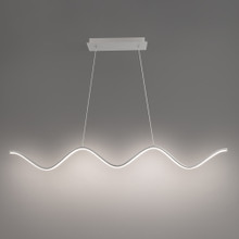 Morae 44' LED Pendant Light 3000K in Brushed Nickel