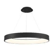 CORSO 43' LED Pendant Light 3000K in Black