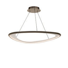 Oyster 33' LED Pendant Light 4000K in Black Chrome
