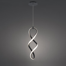 Interlace 21' LED Mini Pendant Light 3000K in Black