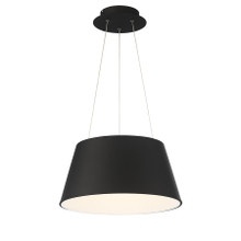 Vida 24' LED Pendant Light 3000K in Black