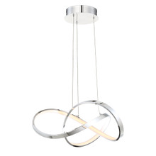 Vornado 20' LED Chandelier Light 3000K in Chrome
