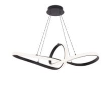 Vornado 35' LED Chandelier Light 3000K in Black