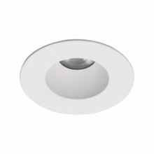 Ocularc 1.0 LED Round Flood 2700K Trim with Light Engine and New Construction or Remodel Housing in White