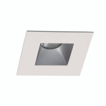 Ocularc 1.0 LED Square Flood 3000K Trim with Light Engine and New Construction or Remodel Housing in Haze White