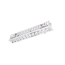 Multi Stealth Adjustable Trim 12 Cell Spot Beam 3000K 90CRI in Chrome/White