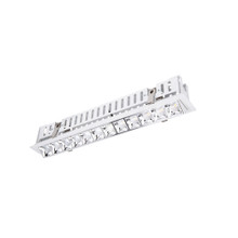 Multi Stealth Adjustable Trim 12 Cell Spot Beam 3500K 90CRI in Chrome/White