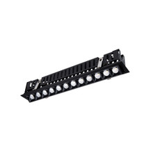 Multi Stealth Adjustable Trim 12 Cell Spot Beam 4000K 90CRI in Black/Black