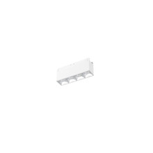 Multi Stealth Downlight Trimless 4 Cell Flood Beam 4000K 90CRI in Haze