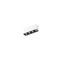Multi Stealth Downlight Trimless 4 Cell Narrow Flood Beam 2700K 90CRI in Black