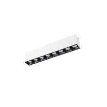 Multi Stealth Downlight Trimless 8 Cell Spot Beam 3500K 90CRI in Black